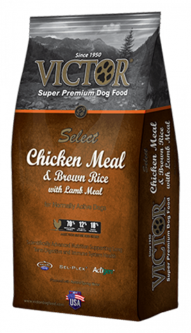 victor chicken and rice dog food
