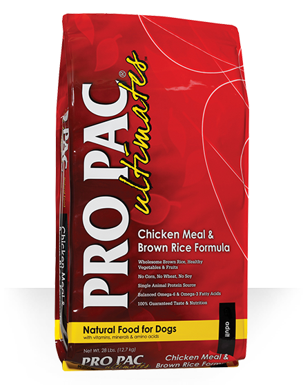 pac dog food